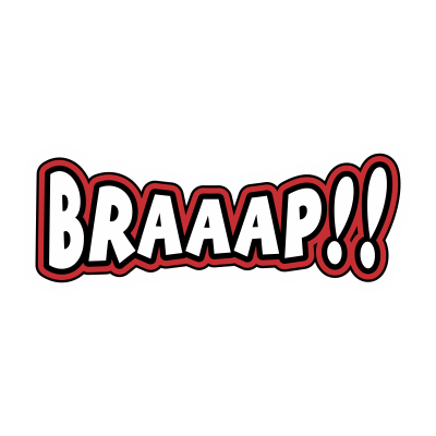 Braaap Decal - MxNumbers