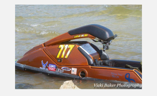 Jet Ski Race Numbers with Name -Printed & Laminated-