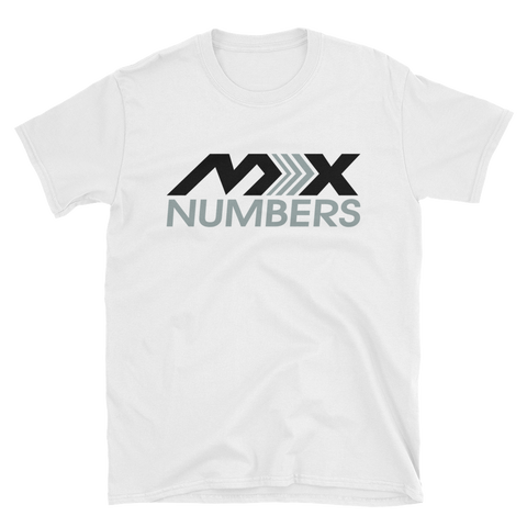 MxNumbers T-Shirt Black Gray - MxNumbers