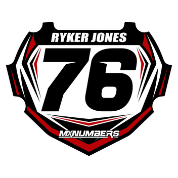 MxNumbers- Dirtbike, ATV & Kart Vinyl Race Number Graphics