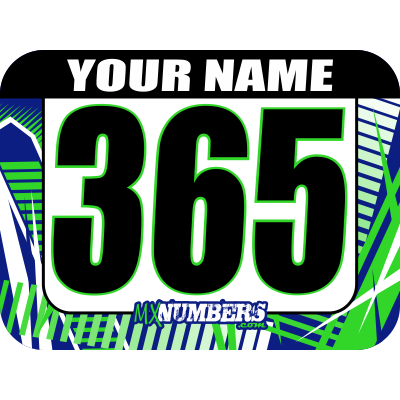 MxNumbers- Dirtbike, ATV & Kart Vinyl Race Number Graphics