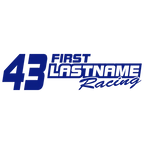 Custom Your Text & Number Racing Graphics in Single Color