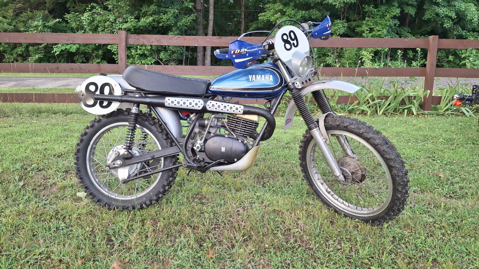 Single Color Race Number Decals -SX MX ATV AMA Dirt Bike Kart
