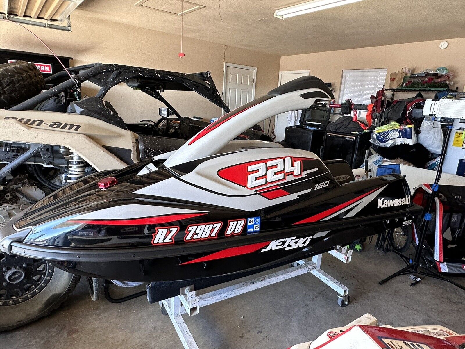 Chiseled Design Race Number Decals