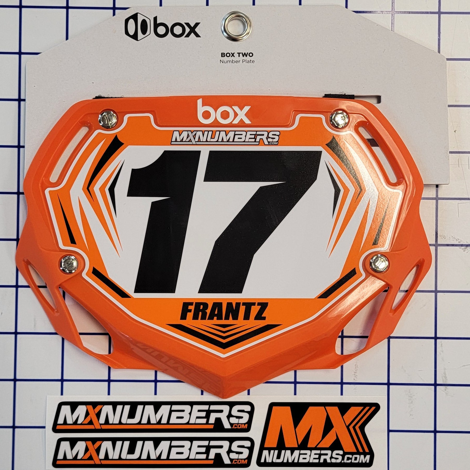 BOX TWO Custom Plate Graphics