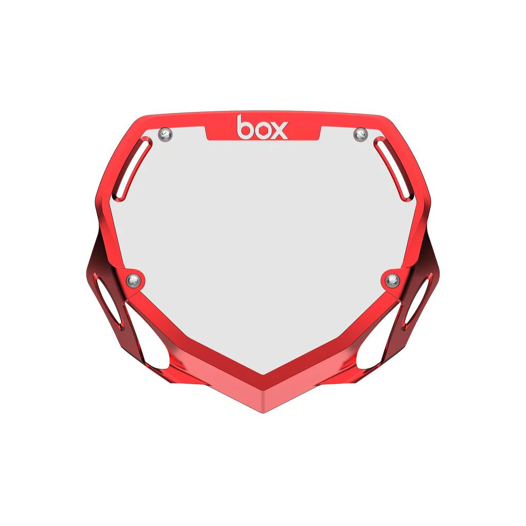 BOX TWO Chrome Number Plate