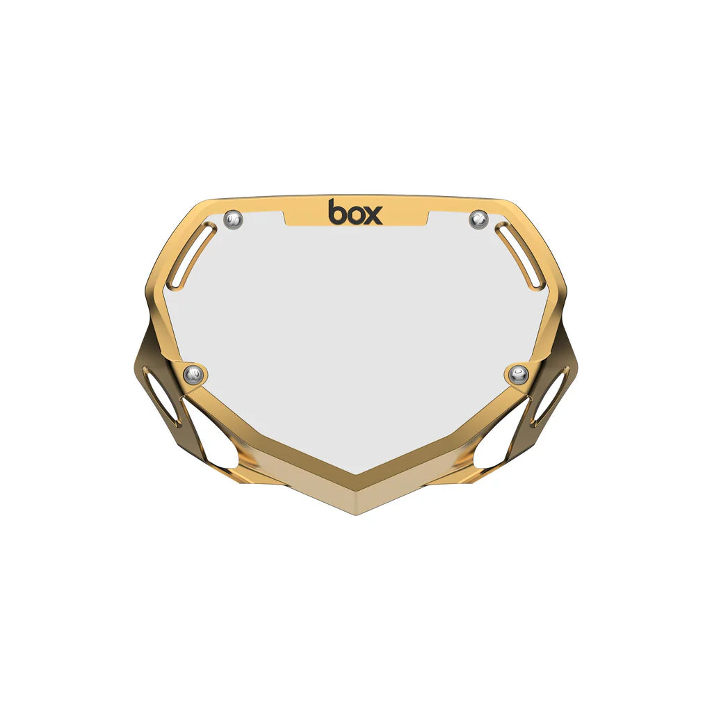 BOX TWO Chrome Number Plate