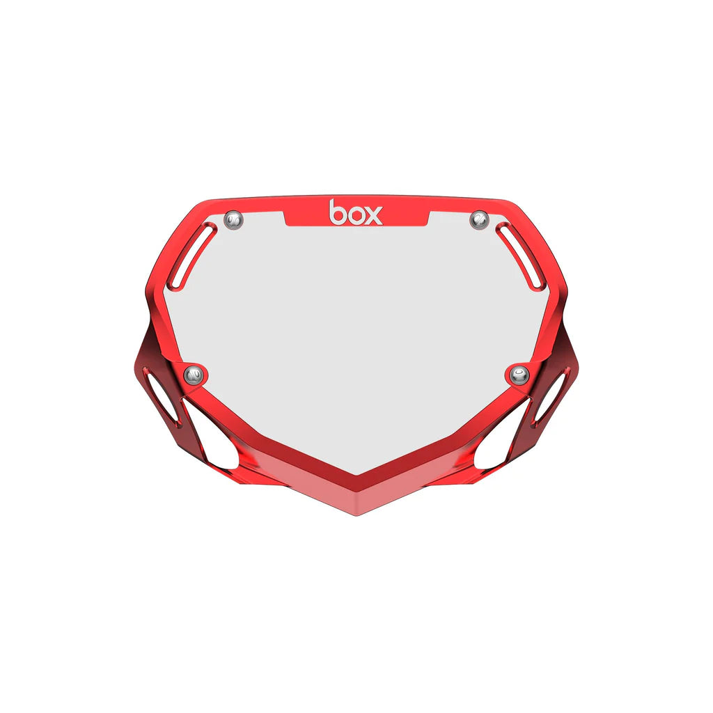 BOX TWO Chrome Number Plate