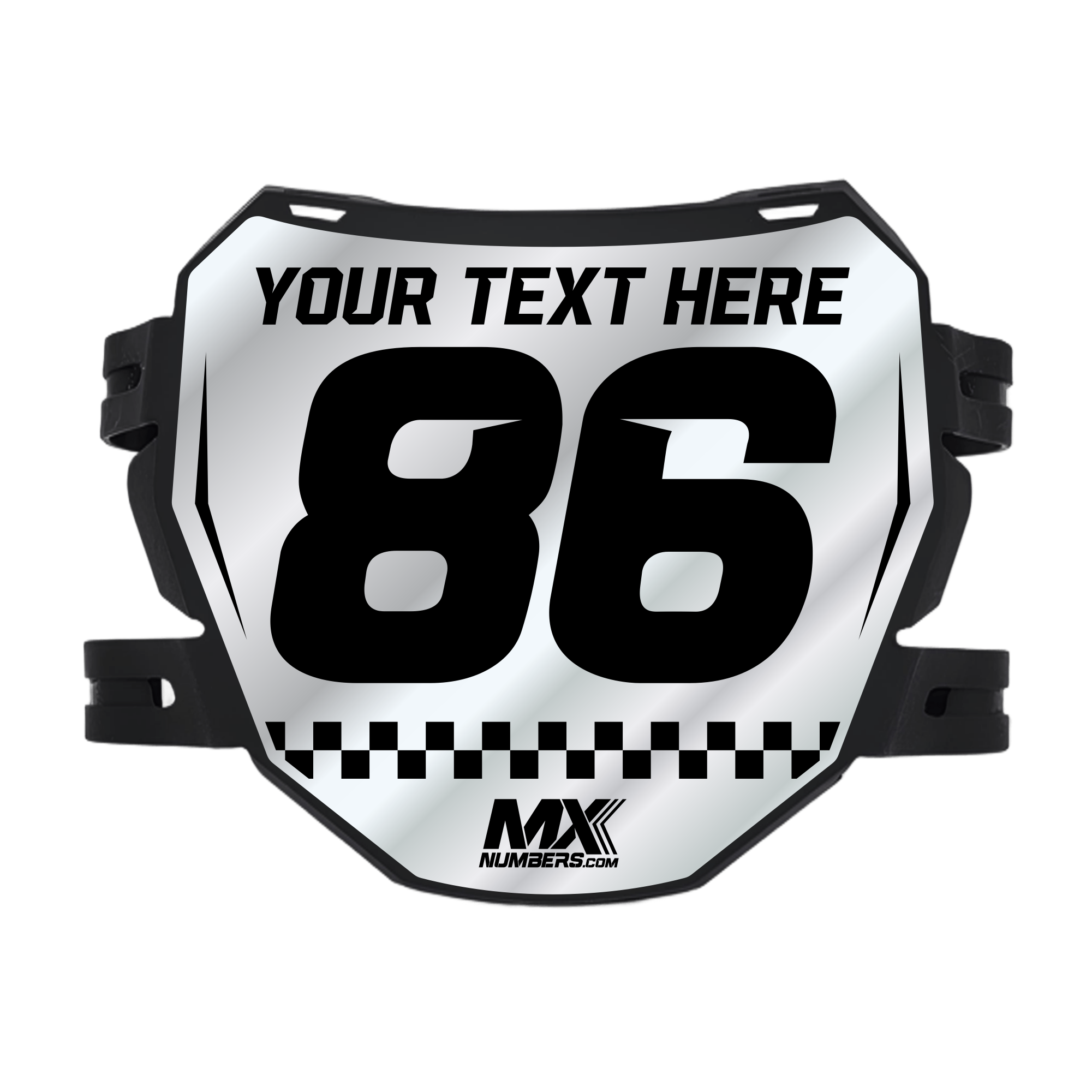 Custom Chrome ODI Downhill Plate Decal