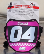 Custom Chrome ODI Downhill Plate Decal