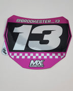 Custom Chrome ODI Downhill Plate Decal