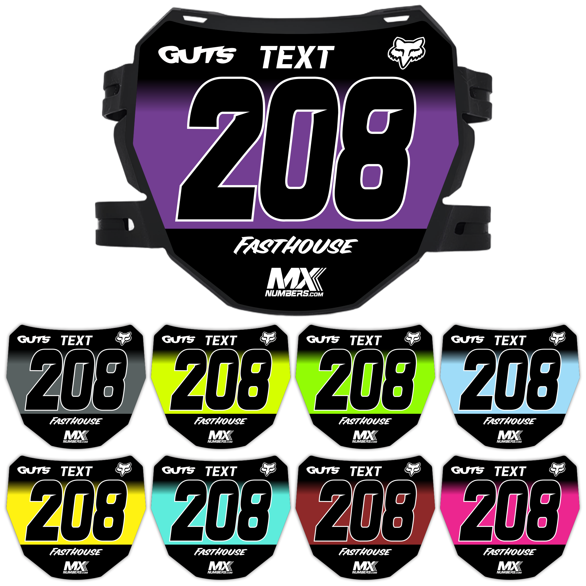 ODI Plate Decal - FadeX Design