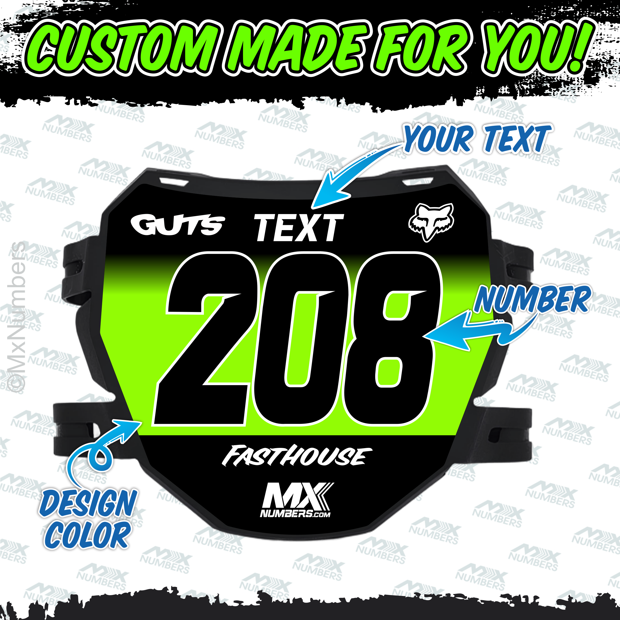 ODI Plate Decal - FadeX Design