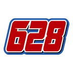 Multicolored Race Number Decal Graphics - 6s Design -