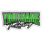 Custom Your Name Racing Trailer Decals