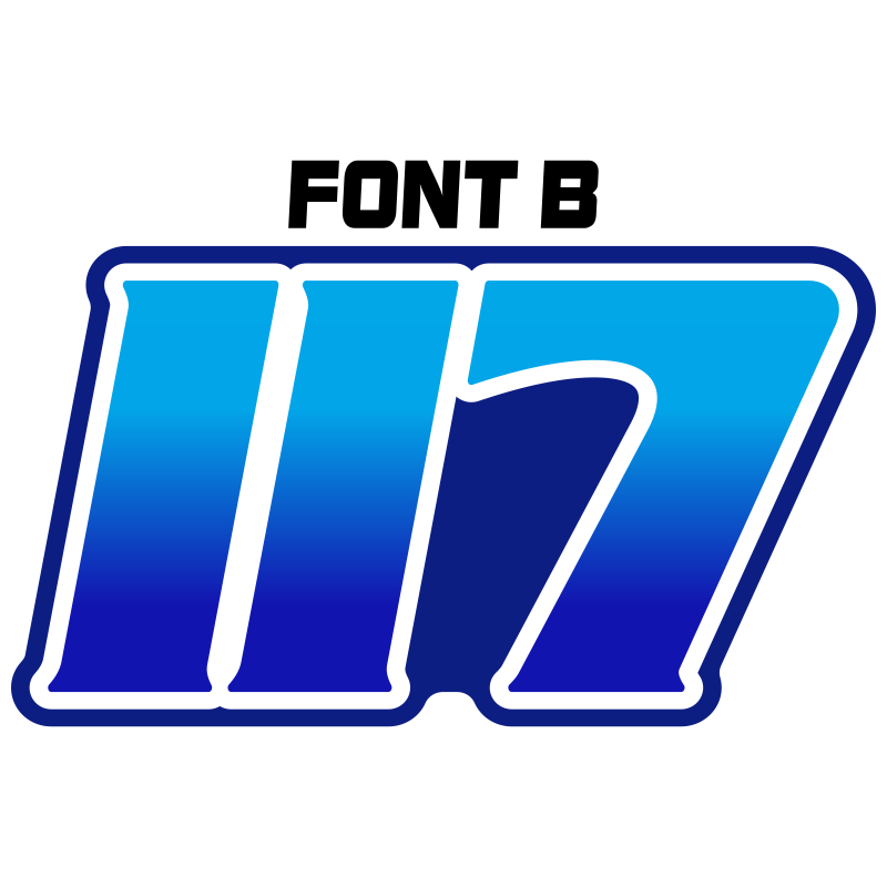 Jet Ski Race Numbers -Printed & Laminated- - MxNumbers