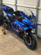 Multicolored Race Number Decal Graphics - 6s Design -