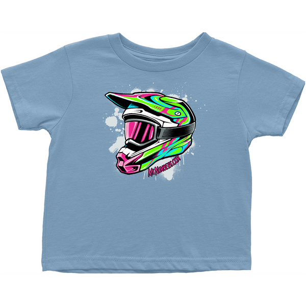 Splatter Helmet Toddler T-Shirt