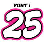 Jet Ski Race Numbers -Printed & Laminated- - MxNumbers