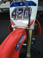 Multicolored Race Number Decal Graphics - 9s Design -