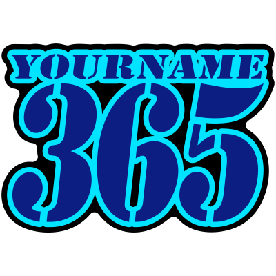 Jet Ski Race Numbers with Name -Printed & Laminated- - MxNumbers