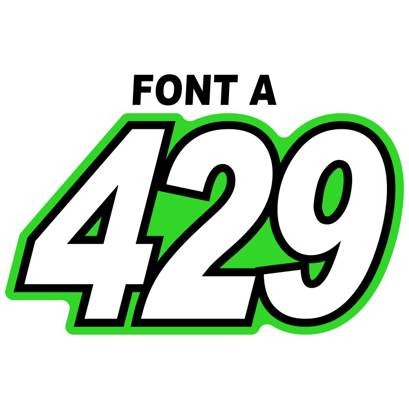 Jet Ski Race Numbers -Printed & Laminated- - MxNumbers