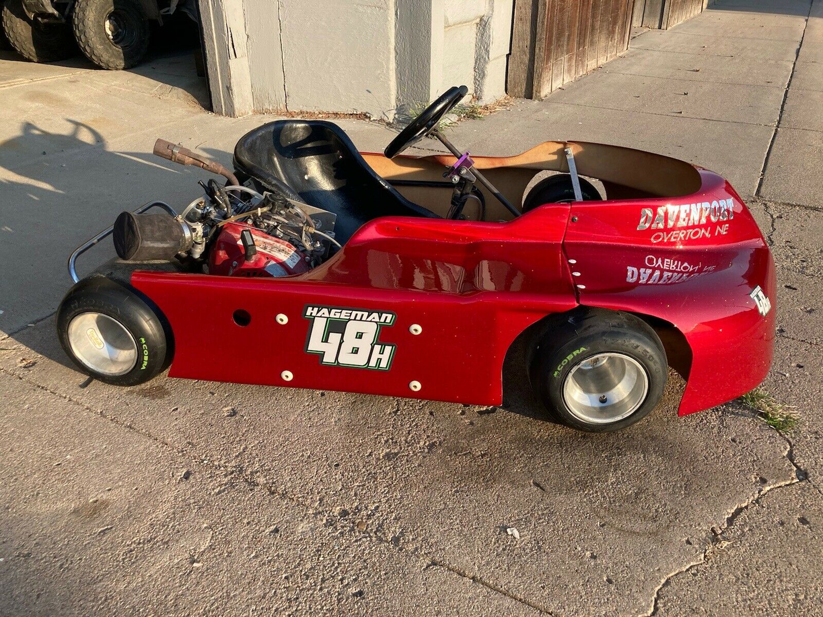 Multicolored Race Number Decals with Name - 6s Design -