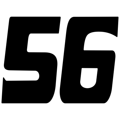 1 Color Race Number Decals - MxNumbers