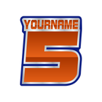 Jet Ski Race Numbers with Name -Printed & Laminated- - MxNumbers