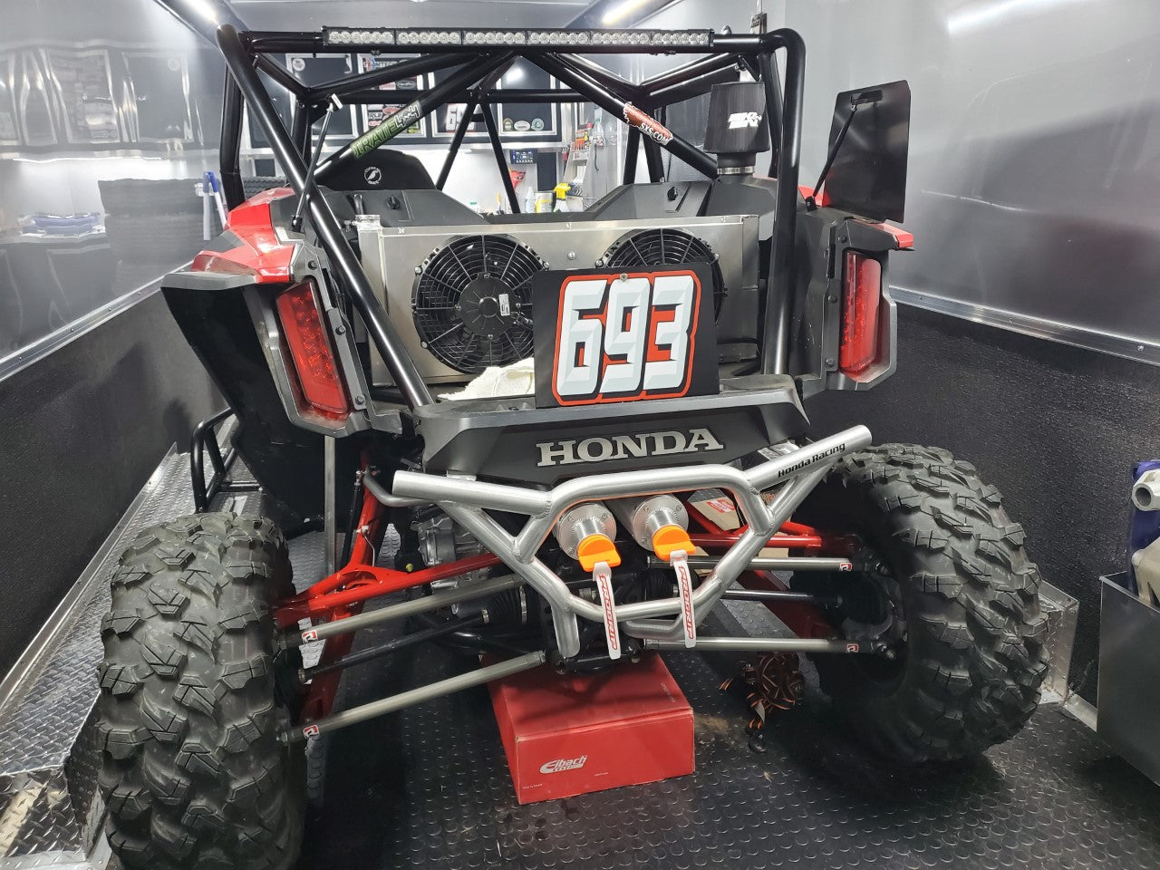 Chiseled Design Race Number Decals