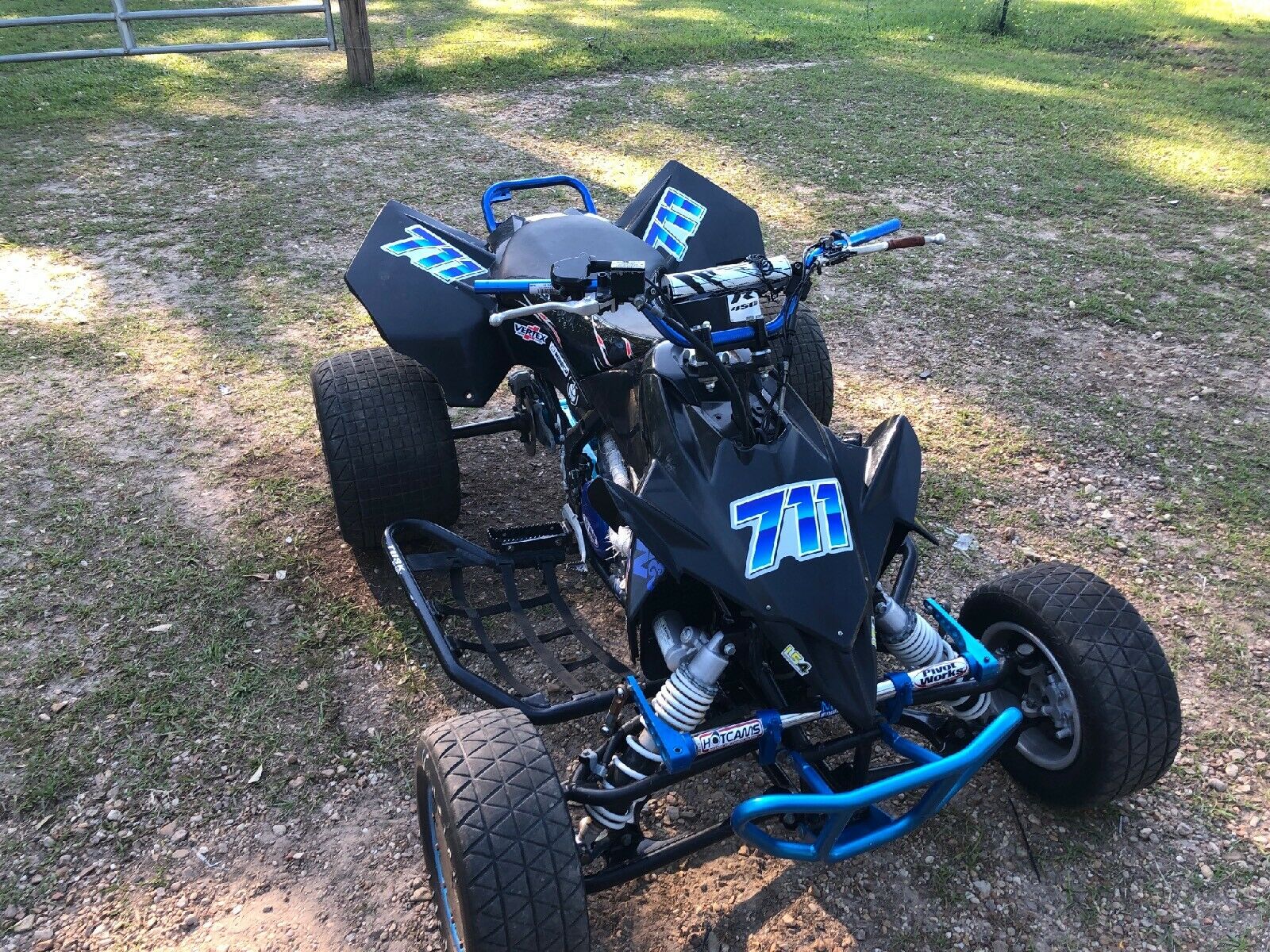 Multicolored Race Number Decal Graphics - 6s Design -