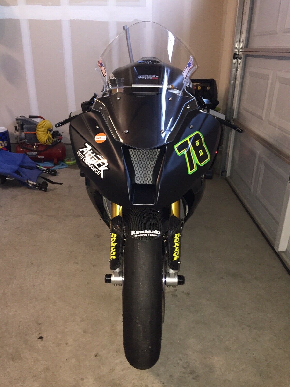 Multicolored Race Number Decal Graphics - 6s Design -