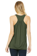 Splatter Helmet Women's Racerback Tank Top