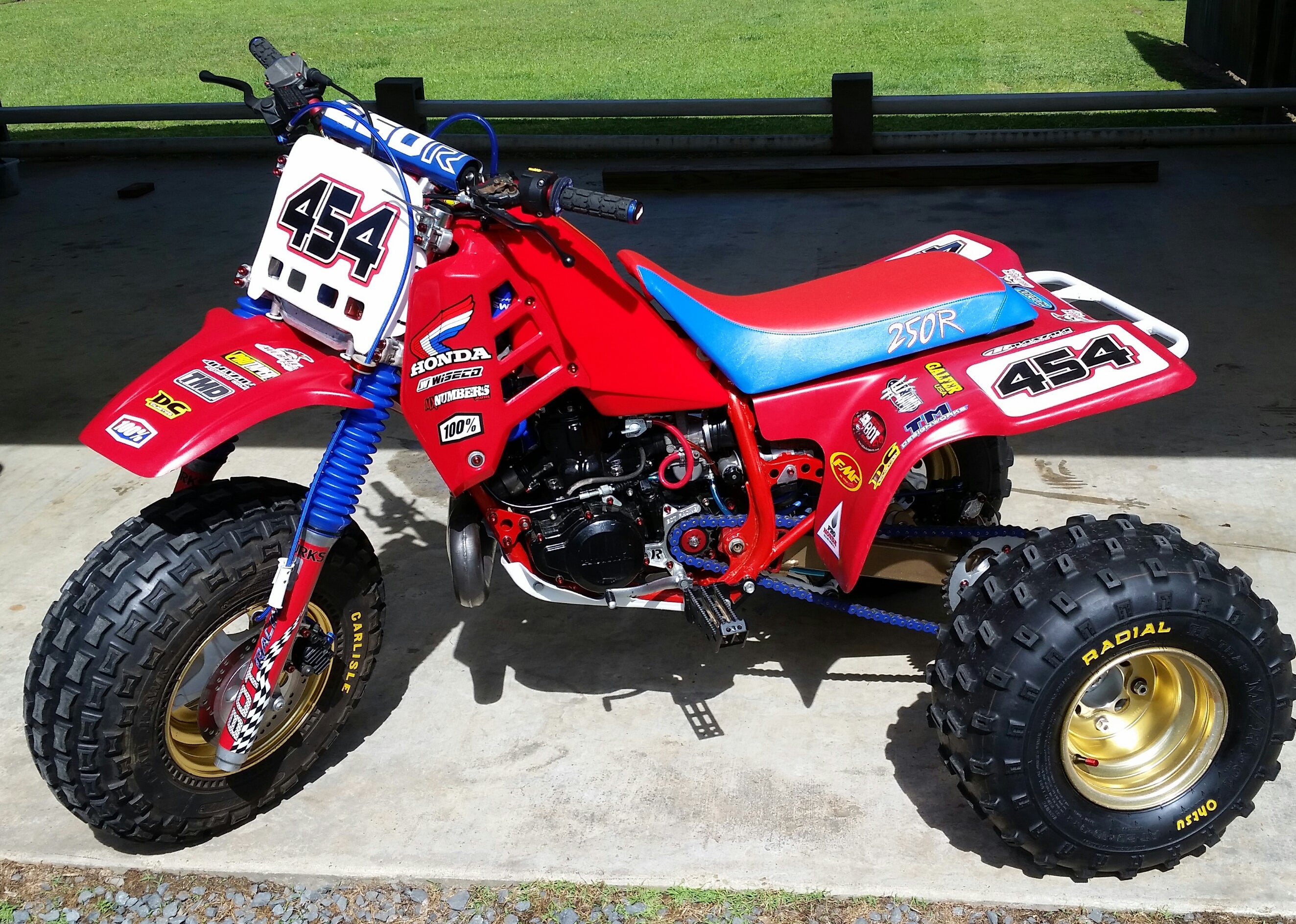 Multicolored Race Number Decal Graphics - 9s Design -