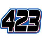 Multicolored Race Numbers -Printed & Laminated- Drop Shadow Design - MxNumbers