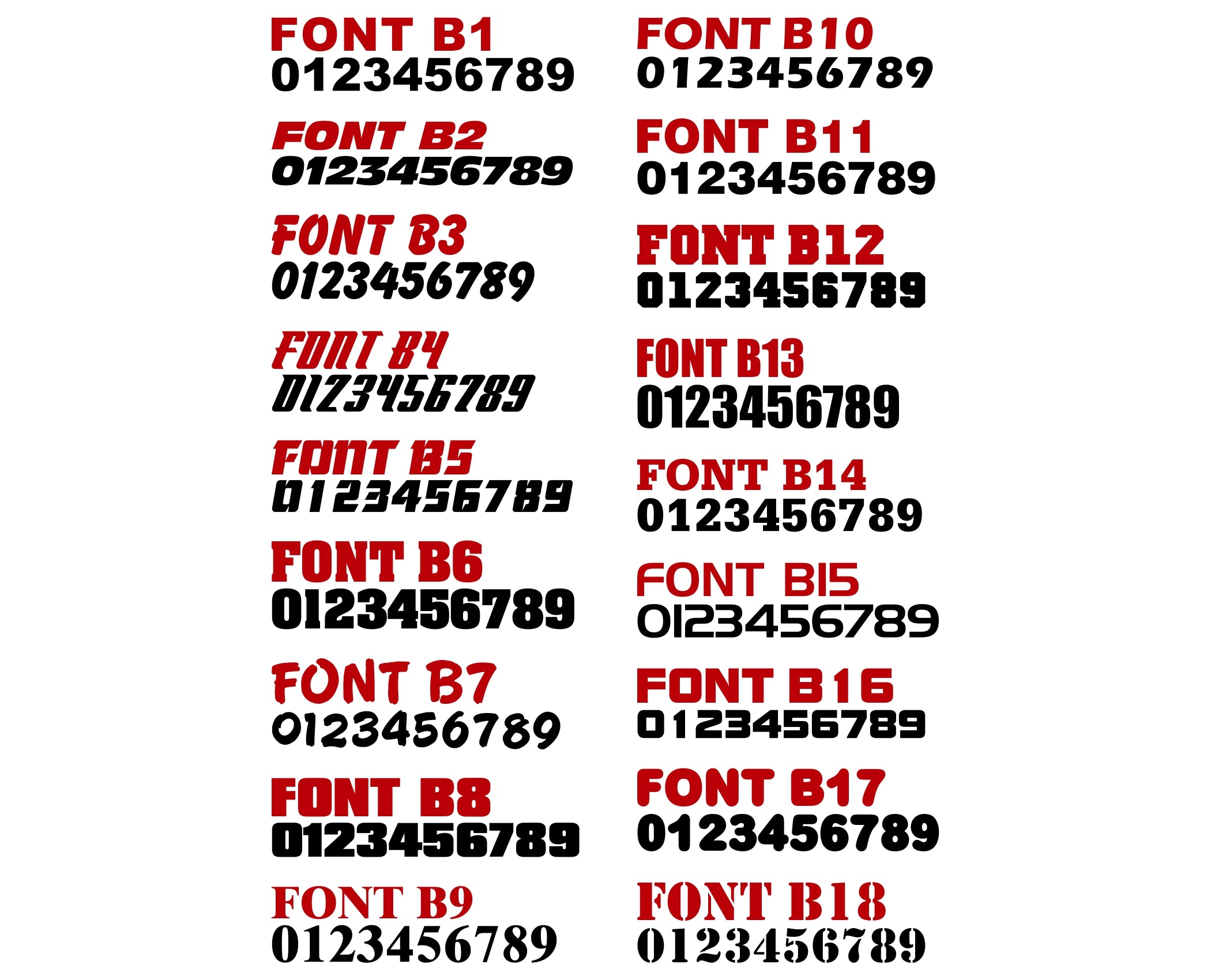 Custom Registration Decals for Boat, Jetski, or Snowmobile