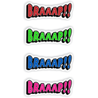 Braaap Decal - MxNumbers