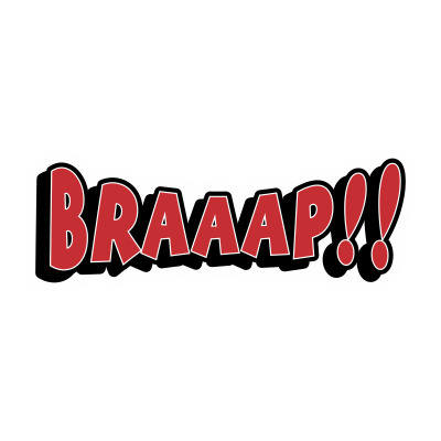 Braaap Decal - MxNumbers