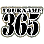 Race Number with Name -Printed with Camo & Laminated- - MxNumbers