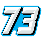 Multicolored Race Numbers - Chiseled Design - MxNumbers