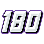 Multicolored Race Numbers - Chiseled Design - MxNumbers