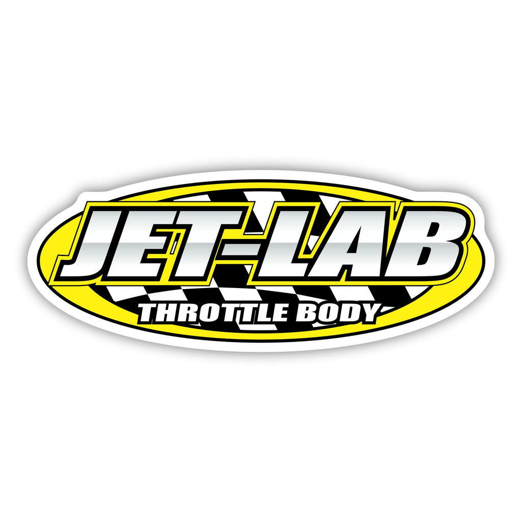 Jet Lab Throttle Body Oval Decals