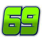 Multicolored Race Numbers -Printed & Laminated- Drop Shadow Design - MxNumbers