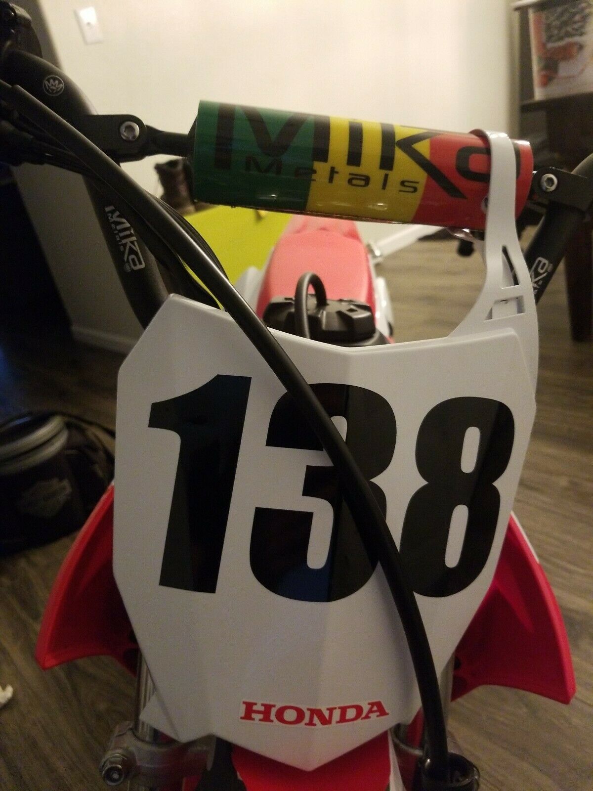 Sinlge Color Race Number Decals -SX MX ATV AMA Dirt Bike Kart Dirtbike