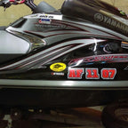 Custom Registration Decals for Boat, Jetski, or Snowmobile