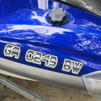 Custom Registration Decals for Boat, Jetski, or Snowmobile