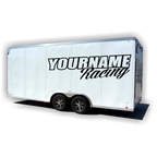 Custom Your Name Race Graphic Single Color - MxNumbers